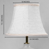 INARA CHIKANKARI PHOOL BELL LAMPSHADE