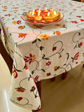 Gul Table Cloth _ Hand block Printed