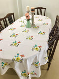 Hand Block Printed Wini Print Cotton Table Cloth