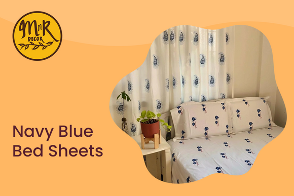 Navy Blue Bed Sheets