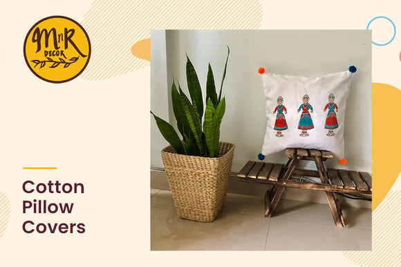 cotton pillow covers