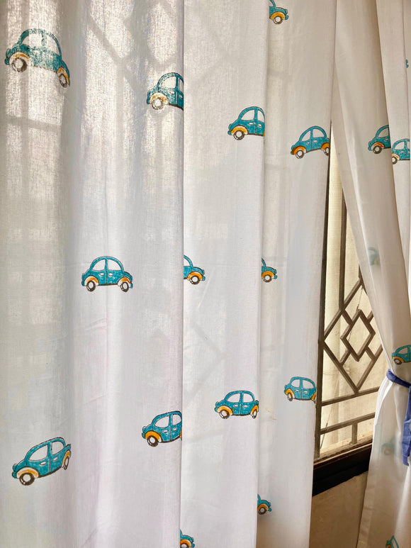 Kids Room_Hand Block Printed Curtains