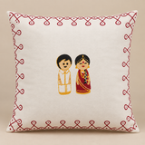 Hand Block Printed _ Golu Cushion cover