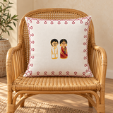 Hand Block Printed _ Golu Cushion cover