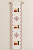 Hand Block Printed _ Golu Combo 5 Cushion cover s & Table Runner