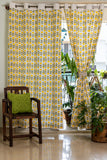 Hand Block Printed Rukma Curtain_Single Piece_Stock Clearance
