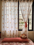 Bee Curtains _Kids room_Hand block Printed