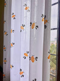 Bee Curtains _Kids room_Hand block Printed