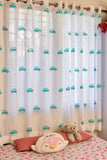 Blue Car - Kids Room - Hand Block printed