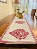 Hand Block printed_Assamese Paan Table Runner