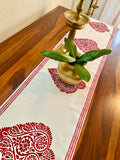 Hand Block printed_Assamese Paan Table Runner