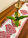 Hand Block printed_Assamese Paan Table Runner