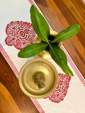 Hand Block printed_Assamese Paan Table Runner