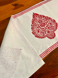 Hand Block printed_Assamese Paan Table Runner
