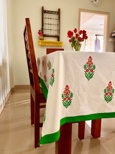 Hand Block Print Cotton Pallavi Print Table Cloth