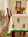 Hand Block Print Cotton Pallavi Print Table Cloth