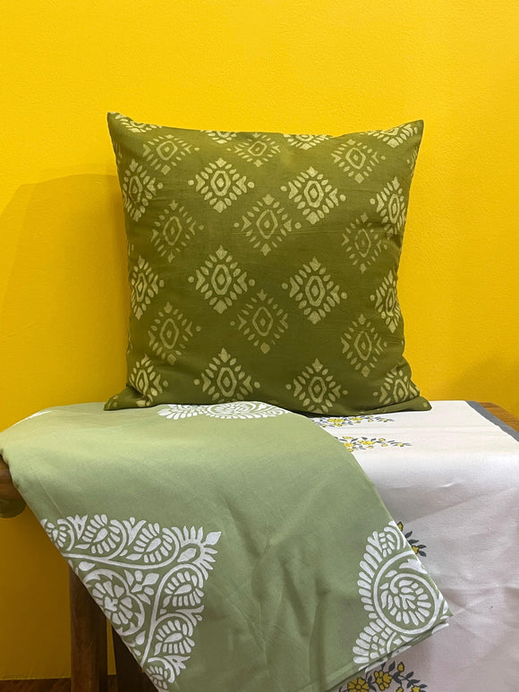 Greed Diamond Pure Cotton Cushion Cover