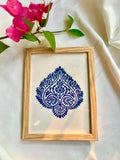 Hand Block printed Paan Frame