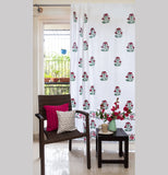 Hand Block Print Neha Print Cotton Curtain