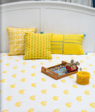 Hand Block Print Mango Print Cotton Bed Sheet